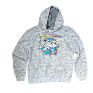 Official Star Wars Millennium Falcon Fleece Unisex Large Hoodie